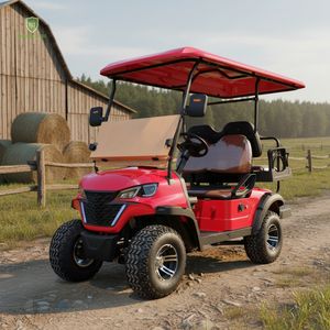 Mobil Listrik Cina Mobil Klasik Vintage Gulf Cart Bus Wisata Listrik Empat Kursi Penumpang Bus Tur Listrik - Product Image 1