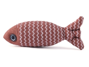 Simulasi mainan kucing ikan mainan mewah <span class=keywords><strong>Catnip</strong></span> menyenangkan mainan kucing Linen tahan gigitan gigi persediaan hewan peliharaan - Product Image 3
