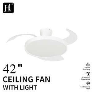 Wholesale operation stable, low-noise, variable frequency dual <b>control</b> LED <b>ceiling</b> fan <b>lights</b> - Product Image 2