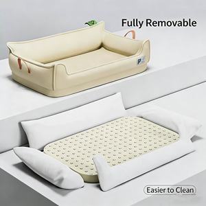 Tapis imperméable pour <span class=keywords><strong>chien</strong></span>, lit orthopédique pour animaux, lavable, antidérapant, anti-urine, certifié OEKO-TEX, sur mesure - Product Image 2