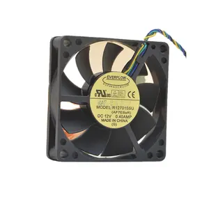 cooling fan 12v R127015SU 7cm 7015 0.40A 4-wire AMD cooling fan dc fan 12v