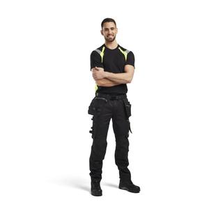 BLAKLADER - 179013709999C154 Pantalon Craftsman avec stretch Noir-PANTALON DE TRAVAIL EAN 7330509869376 PANTALON DE TRAVAIL CARGO - Product Image 3