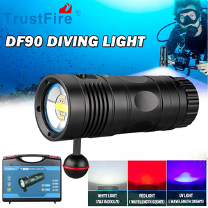 For DV30 Diving Flashlight 3000 Lumens