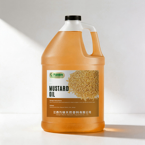 Huile de moutarde 100% pure pressée à froid de qualité alimentaire, naturelle, non-OGM, vente en gros d'usine, emballage personnalisé pour la cuisine et le massage corporel - Product Image 1