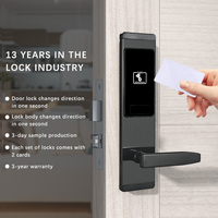 Cerradura Inteligente Universal RFID T57 para Habitaciones de Hotel - Tarjeta de Acceso y Tarjeta Magnética IC, Control de Acceso Electrónico sin Llave