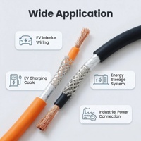Câble de charge en cuivre DC |   Câble pour VE 1500V avec isolation XLPE 1-150mm blindé en option, usage industriel, indice de protection IP67