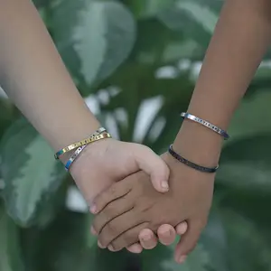 Gelang Manset Pribadi untuk Anak Perempuan, Gelang Perhiasan Anak dan Ibu Baptis, Hadiah untuk Bayi Perempuan