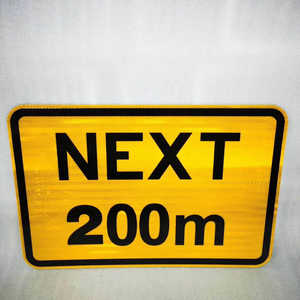 Panel compuesto de aluminio de tamaño personalizado, señales de tráfico reflectantes ACP para señalización de advertencia de seguridad vial - Product Image 3