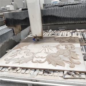 Panel de Pared de Arenisca para Decoración Exterior, Diseño Moderno Beige, Diseño Gráfico CNC 3D, Azulejos de Mármol Pulido Modernos para Pared, Paia ST - Product Image 4