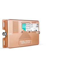 ATNJ 70dB ganancia de banda Dual 2G 3G amplificador de señal de teléfono celular 850/2100MHz amplificador de señal móvil
