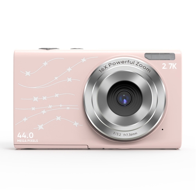 Hot Sale DC402 2.4 Inch 44MP 16X Zoom 2.7K Full HD Digital Camera Children Card Camera