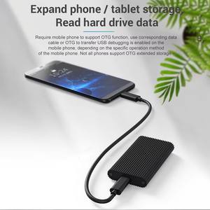 Carcasa de aluminio SSD <span class=keywords><strong>Msata</strong></span> SSD externo Unidad de estado sólido Adaptador de carcasa <span class=keywords><strong>USB</strong></span> C Tipo C Tipo-C a <span class=keywords><strong>Msata</strong></span> SSD Caja - Product Image 5