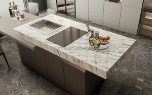 Natural Stone Marble Calacatta Gold Italy Borghini Paonazzo Calcutta Carrara Marble with Gold Oro Veins Big <b>Slab</b> Floor Tile - Product Image 6