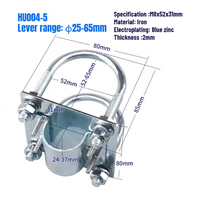Antenne omnidirectionnelle en plastique renforcé de fibres de verre HYT pour extérieur, modèle M6M8, support de fixation galvanisé en forme de U