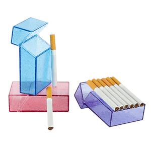 UKETA venta al por mayor acrílico transparente plástico cigarrillos titular personalizado barato caja de cigarrillos para la promoción - Product Image 2