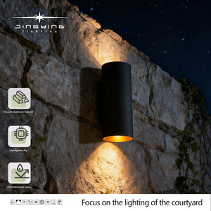 Lanterne d'extérieur, lampe murale LED étanche, éclairage mural extérieur étanche - Product Image 3