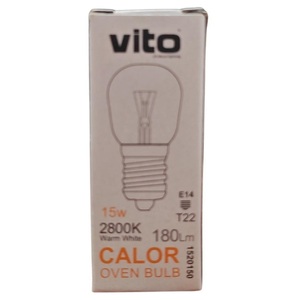 หลอดไฟเตาอบ 15W T22 E14 2800K แสงวอร์มไลท์ - Product Image 2