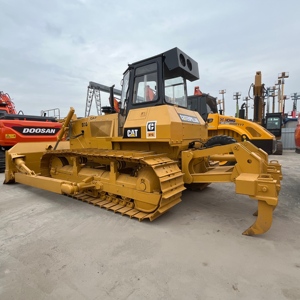 Topadoras de cadenas Caterpillar D7G D6 usadas de alta calidad con rippers, maquinaria de movimiento de tierras de alta potencia - Product Image 6