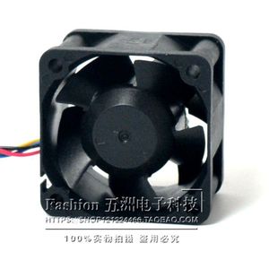Delta FFB0412SHN 40mm 12V 0.45A Server <b>Fan</b> With Ball Bearing PWM Control - Product Image 3