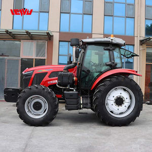 جرار زراعي صغير بدفع رباعي 50/60/70/80 حصان مستعمل لمعدات حرث الزراعة، جرار بعجلات مع مكونات المحرك الأساسية - Product Image 3