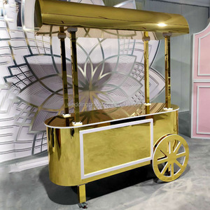 Event Decoration <strong>Sweet</strong> <strong>Cart</strong> Acrylic Display Candy <strong>Cart</strong> for Wedding - Product Image 5