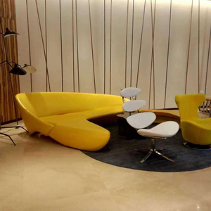 Sofá moderno en forma de luna Y163, conjunto de muebles para el hogar, sala de estar u oficina, escritorio, silla - Product Image 5