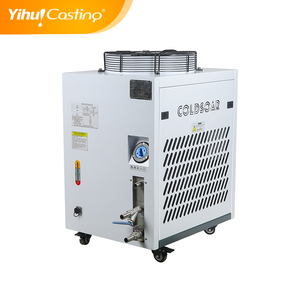 Máquina digital de fundición de oro DSP de 4 kg, máquinas de enfriamiento por agua de 3 HP, 5 juegos de grafito y cerámica, 1 guante de alta temperatura, 10 martillos de fundición - Product Image 4
