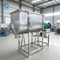 Mélangeur automatique de poudre en acier inoxydable SUS304, capacité 500L/1000L, mélangeur à ruban avec chauffage pour plastiques et aliments, 220V/380V
