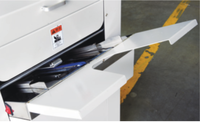 Nouvelle conception de machine automatique de pliage de papier, agrafeuse de livrets, machine à relier par fil.