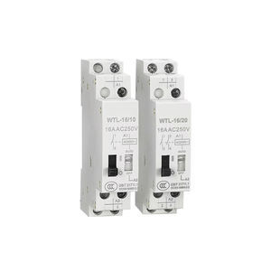 Ac dc bi יציב latching מסר 16a 250v רכבת הרכבה עבור מערכת בקרת תאורה בית חכם מודול חיסכון באנרגיה - Product Image 1