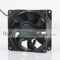 Nouveau ventilateur de refroidissement Nidec 5V 24V 48V DC12V 3.24A AC EC 9038 90X90X38MM 9CM à haut volume d'air, haute vitesse, 4 fils V92E12BUA7-57