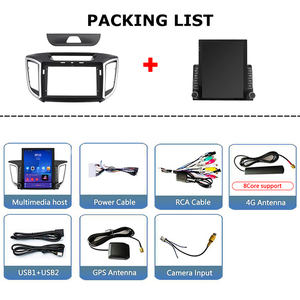 9.7 "phong cách dọc Tesla màn hình Android đài phát thanh xe cho Hyundai CRETA iX25 2015-2019 Navigation GPS Stereo đa phương tiện đơn vị đứng đầu - Product Image 4