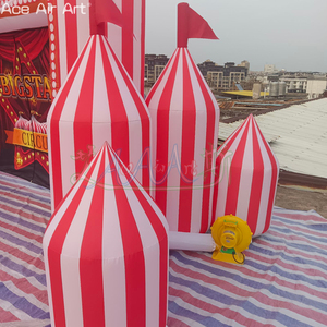 Tùy chỉnh Circus-lấy cảm hứng từ Inflatable vòm bên các sự kiện mô hình, xiếc hiển thị lối vào, Inflatable xiếc vòm - Product Image 4