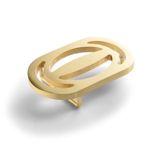 Wholesale Promotional Simple Design High Grade Fashion <b>Metal</b> Hollow <b>Letter</b> G Belt Buckle Strap - Product Image 5