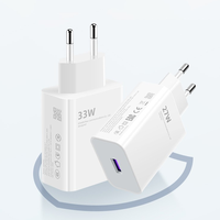 Chargeur USB de Charge Rapide QC3.0 à Prix Abordable, Adaptateur Secteur 33W Haute Puissance avec Prises US EU pour Téléphones Mobiles Xiaomi Huawei