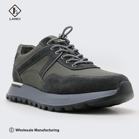 LANCI Vente en gros Fabricants de chaussures Baskets en cuir Usine Chaussures avec logo personnalisé Baskets de sport pour hommes avec logo personnalisé Marque haut de gamme