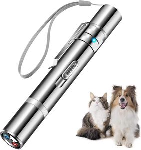 Pointeur laser rechargeable USB longue portée 3 modes, jouet interactif, lumière rouge, pointeur laser, jouet laser pour chat - Product Image 1