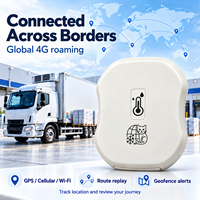 Perekam Data Suhu dan Kelembapan GPS 4G untuk Rantai Dingin Vaksin, Tahan Air IP66, Dapat Diisi Ulang USB-C, Cloud SIM Global