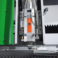 Machine de découpe laser à fibre métallique CNC automatique 1500W-3000W avec prise en charge IA et PLT, moteur servo 3 axes, modèle 3015