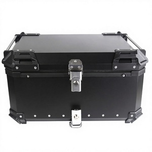 [Oferta Especial] Caja Trasera Universal para Motocicleta de 65L, de Aleación de Aluminio, Impermeable, Anticolisión, Desmontaje Rápido - Product Image 1