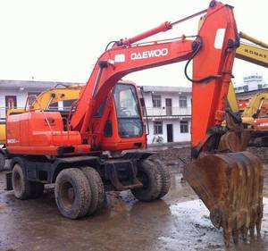 Doosan DH130W 140W รถขุดล้อยาง DH130 DH140 DH150 รุ่น - Product Image 6