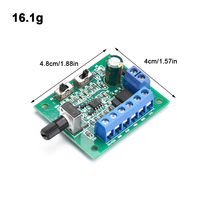 8-24V Brushless DC Motor Speed Controller Driver PWM Speed Control Board Pinpoint Regulator Forward and Backward Control 18KHz