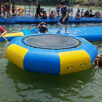 Pédalo gonflable pour lac, équipement de divertissement pour enfants, jouets de terrain de jeu, matériau PVC, capacité 100-500 kg, directement de l'usine