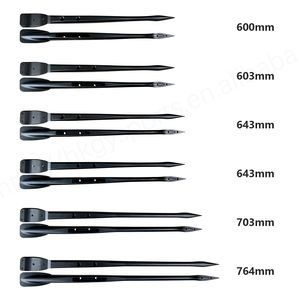 Série GY-Axis Accessoires d'hydroptère en alliage d'aluminium noir et durable pour fuselage Fusible avancé 600mm 644mm Feuille de surf 765mm - Product Image 6