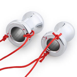 Металлическая полая Анальная пробка - Product Image 2