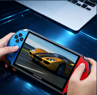 Nouvelle arrivée X12 Plus Console de jeux vidéo portable 7 pouces avec plus de 2000 jeux intégrés
