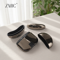 Cosmétiques taille de voyage noir métal crème solaire écran solaire visage Blush bâton vide conteneur marque privée emballage bâton de protection solaire