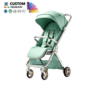 Nuevos Productos: Cochecito <span class=keywords><strong>de</strong></span> Bebé 2 en 1, Cochecito Plegable Automático con Capazo, Cochecitos Económicos - Product Image 5