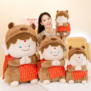 ตุ๊กตา<span class=keywords><strong>พระ</strong></span>ภิกษุสงฆ์น่ารักตุ๊กตาผ้าของเล่นผ้าฝ้าย PP ตุ๊กตาสัตว์ยัดไส้ของเล่นคริสต์มาสสำหรับกรงเล็บขายส่งของเล่นตุ๊กตา - Product Image 2