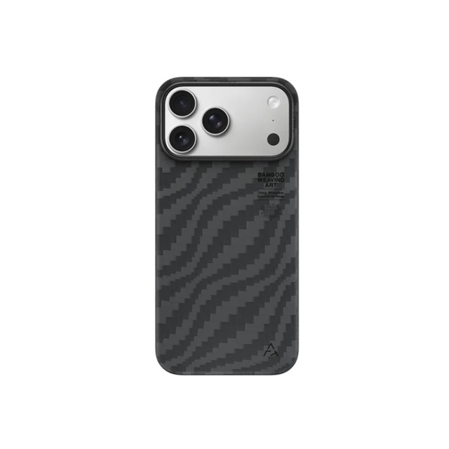 AIRITY Top Selling Fog Black Aramid Fibre Shockproof with Magnetic Scratch Resistant Phone case for iPhone 17 Pro
